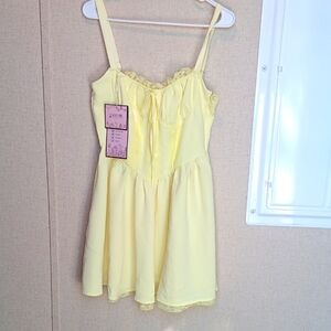 Abehik Sexy corset style short dress size L or M